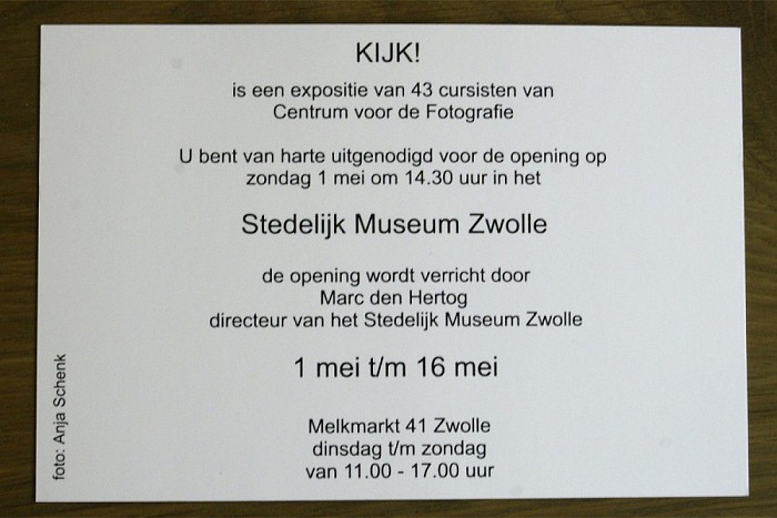 Foto-expositie in Stedelijk Museum Zwolle - Foto: Paul Scholten