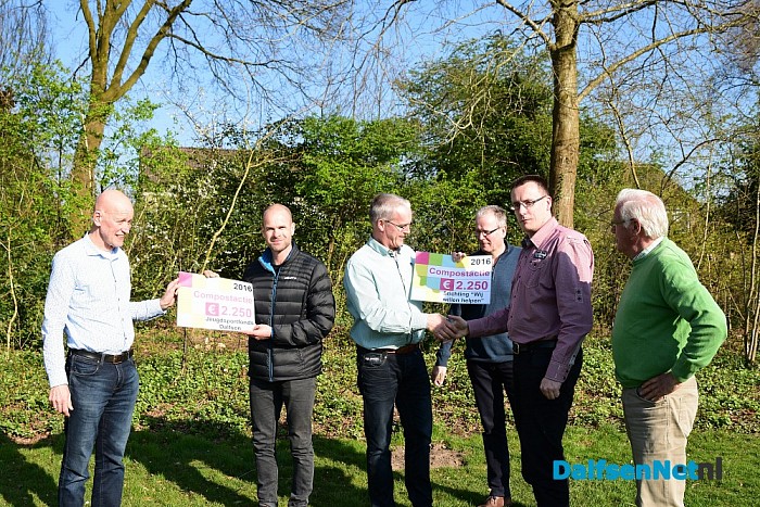 Mooi eindresultaat van de compostactie - Foto: Johan Bokma