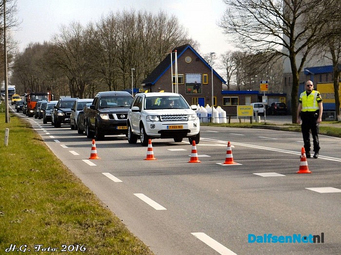 Aanrijding N-35 / Hagenweg Laag Zuthem. - Foto: H.G. Foto