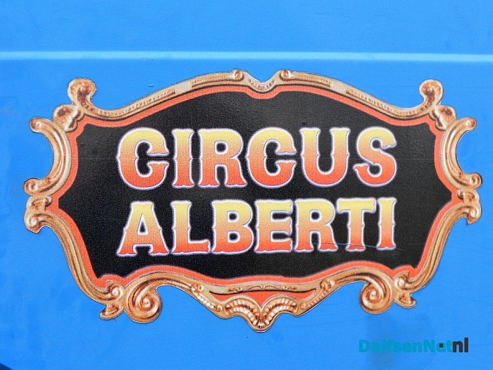 Circus Alberti aangekomen in Dalfsen