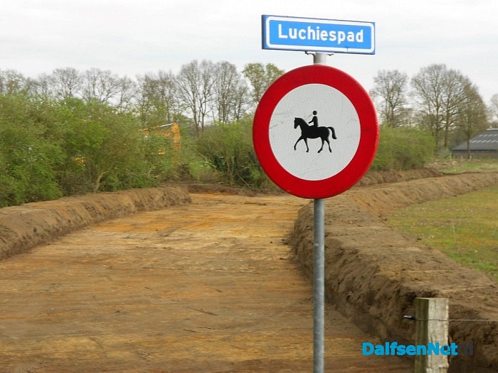 En nu de schop de grond in
