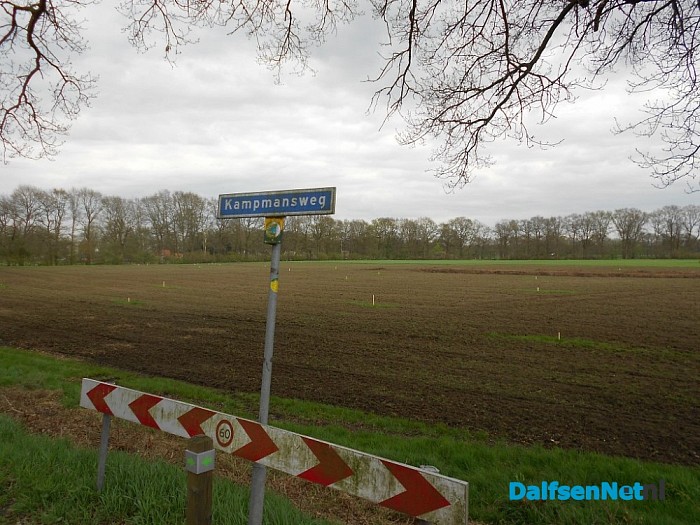 En nu de schop de grond in