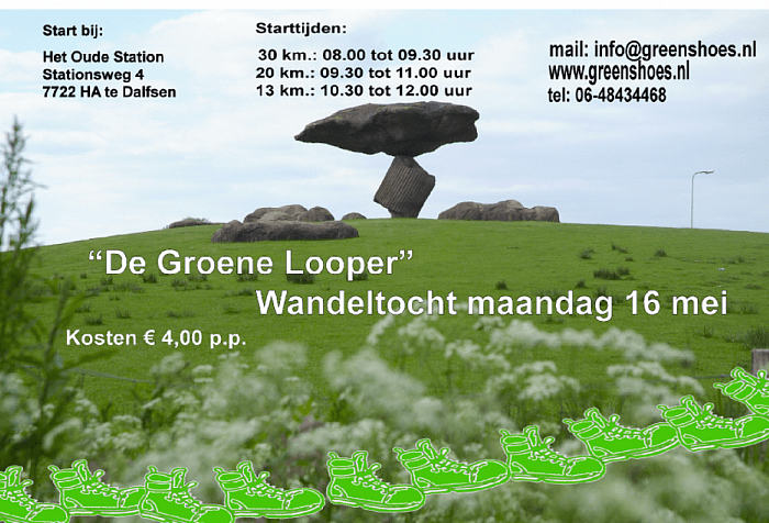 2e Pinksterdag de Groene Looper Tocht - Foto: Eigen geleverde foto