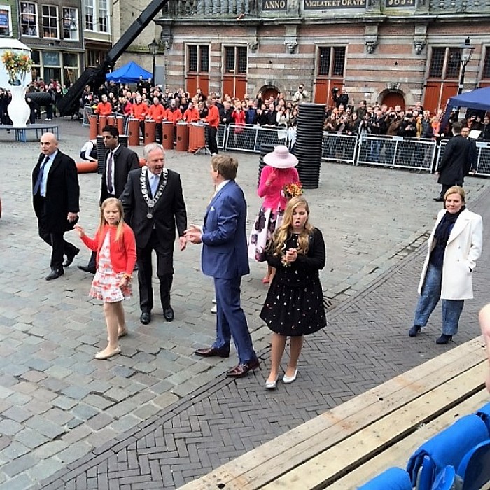 Dalfsen ook vertegenwoordigd bij de koning - Foto: Eigen geleverde foto