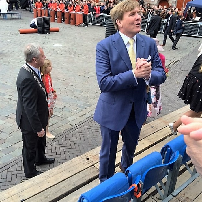 Dalfsen ook vertegenwoordigd bij de koning - Foto: Eigen geleverde foto