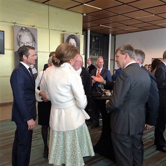 Dalfsen ook vertegenwoordigd bij de koning - Foto: Eigen geleverde foto