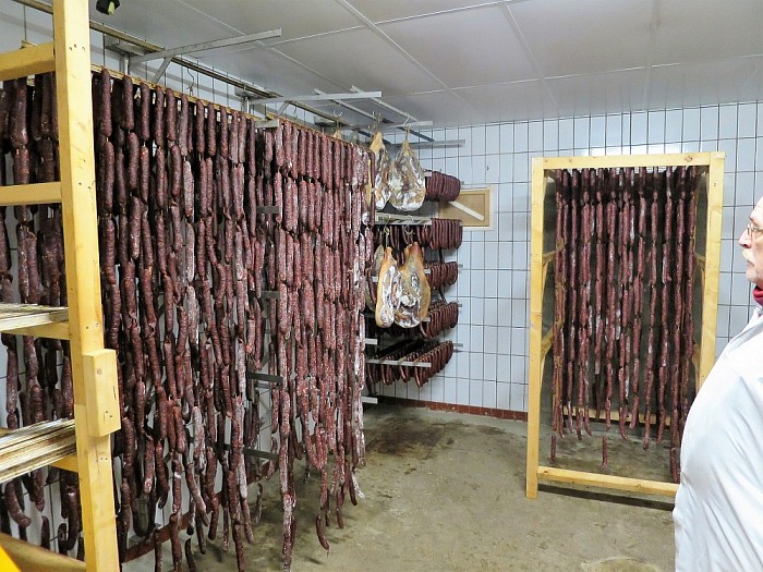 Dalfsennet op bezoek bij slagerij van Broekhuizen - Foto: Wim
