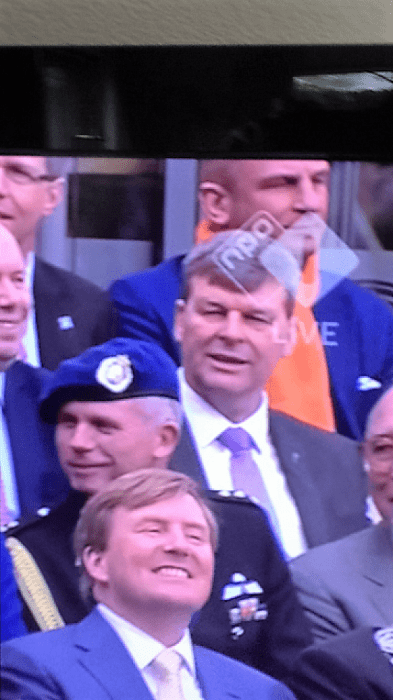 Dalfsen ook vertegenwoordigd bij de koning - Foto: Eigen geleverde foto