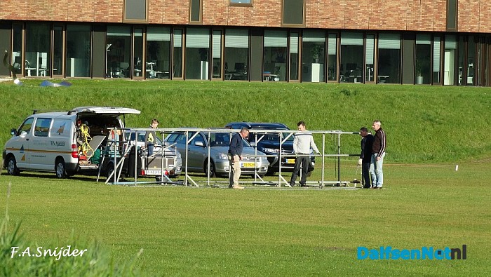 Oranje vereniging  begonnen met opbouw