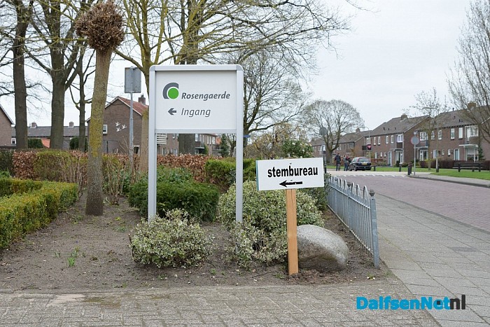 Beperkt aantal stemmers in Dalfsen - Foto: Johan Bokma