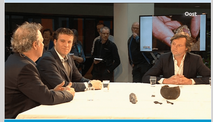 De eerste foto’s van de liveuitzending