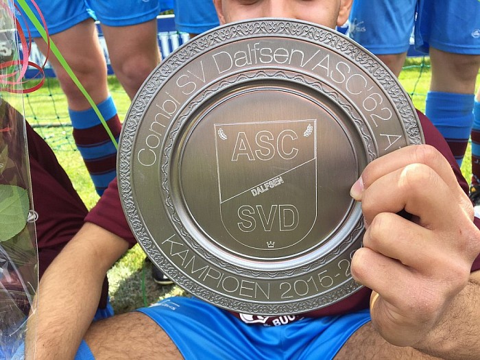 A-junioren SV Dalfsen/ASC’62 zijn kampioen - Foto: Eigen geleverde foto