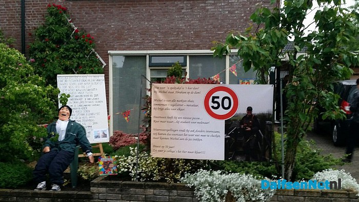 Michiel de Ruiter 50 jaar. - Foto: Eigen geleverde foto