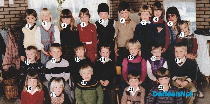 Namen gezocht groepsfoto - Foto: Historische Kring Dalfsen