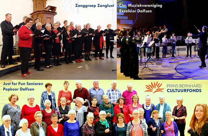 Muzikale verenigingen collecteren voor Anjeractie - Foto: Eigen geleverde foto