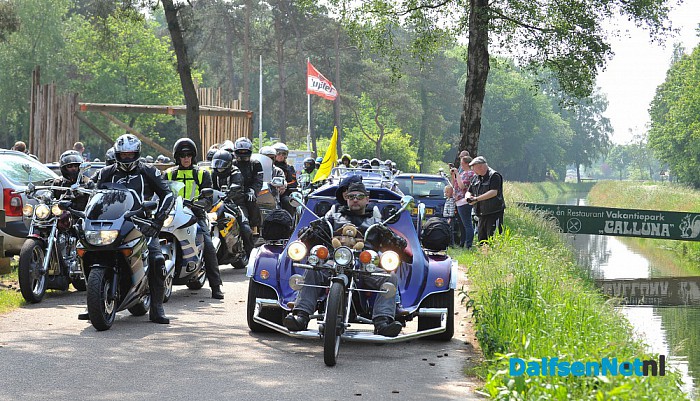 Ride out for Dyon brengt bijna €1000 op - Foto: Johan Bokma