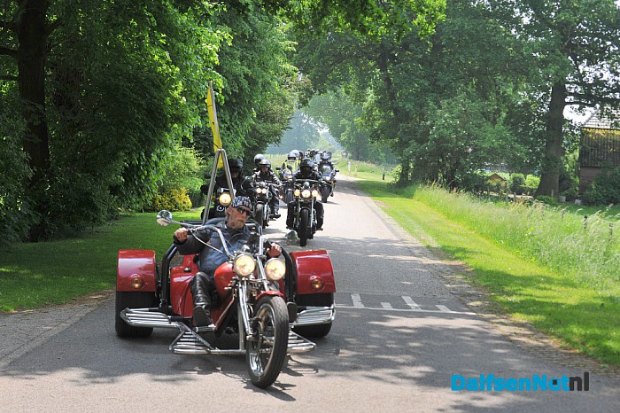 Ride out for Dyon brengt bijna €1000 op - Foto: Johan Bokma