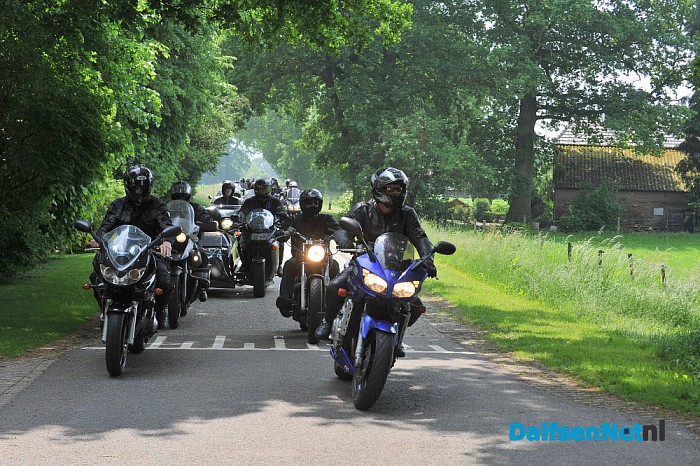 Ride out for Dyon brengt bijna €1000 op - Foto: Johan Bokma