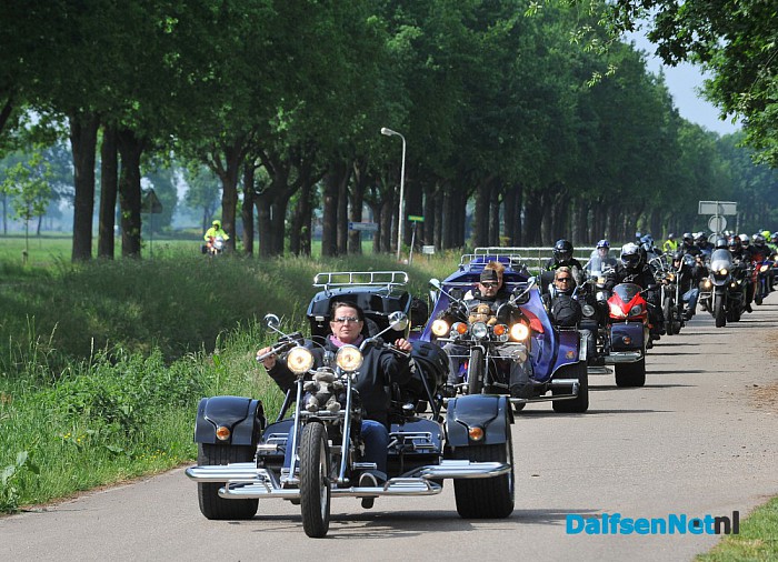 Ride out for Dyon brengt bijna €1000 op - Foto: Johan Bokma