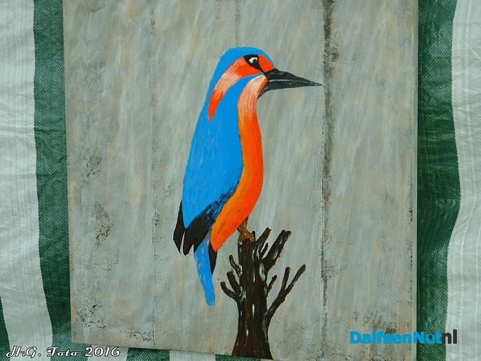 Kunst om Dalfsen. - Foto: H.G. Foto