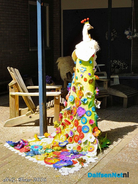 Kunst om Dalfsen. - Foto: H.G. Foto