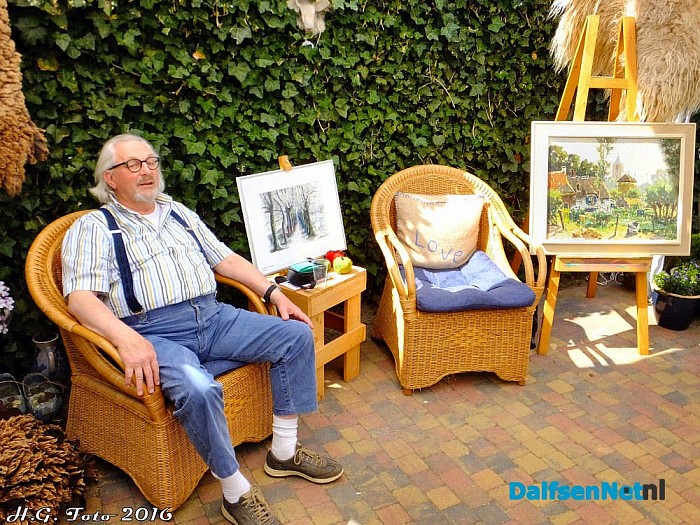 Kunst om Dalfsen. - Foto: H.G. Foto