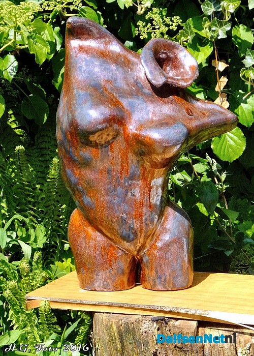 Kunst om Dalfsen. - Foto: H.G. Foto