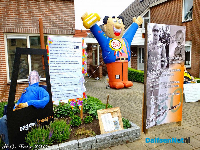 Jos Krisman 50 jaar. - Foto: H.G. Foto