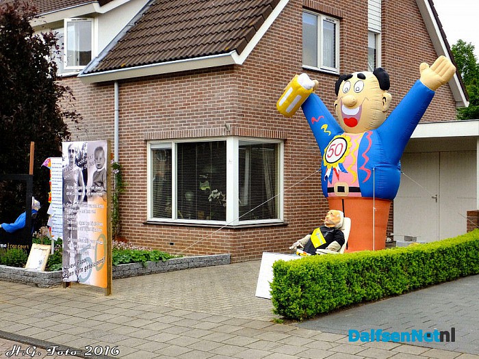 Jos Krisman 50 jaar. - Foto: H.G. Foto