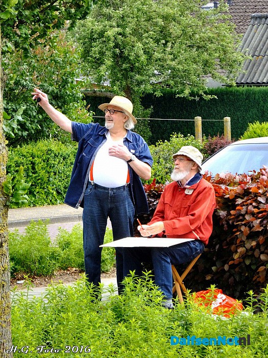 Voorjaarsmarkt in Oudleusen. - Foto: H.G. Foto