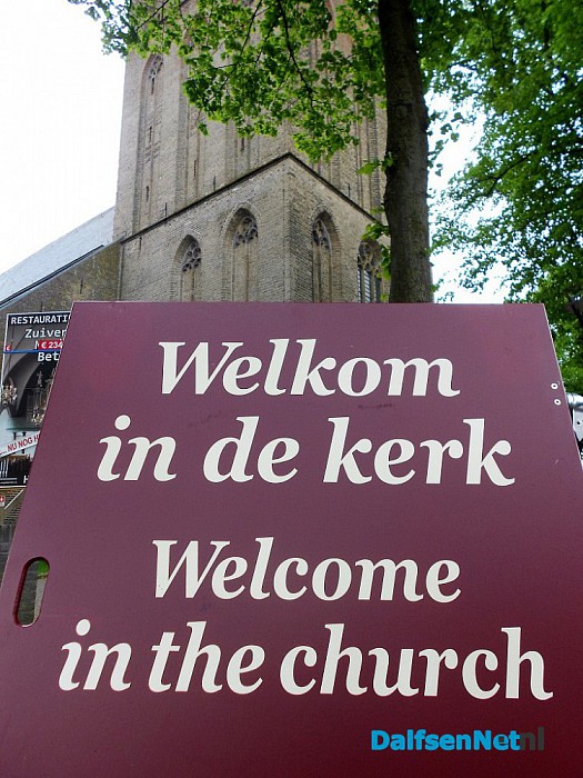 Toerist: Nieuwe beelden Grote Kerk