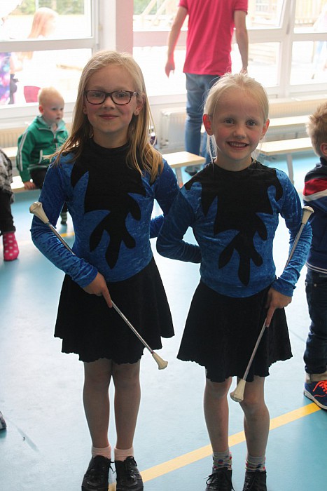 Workshop majorettes daverend succes! - Foto: Eigen geleverde foto