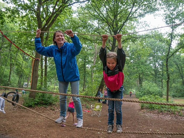 Vaders kamperen met hun zonen en moeders met hun dochters - Foto: Eigen geleverde foto