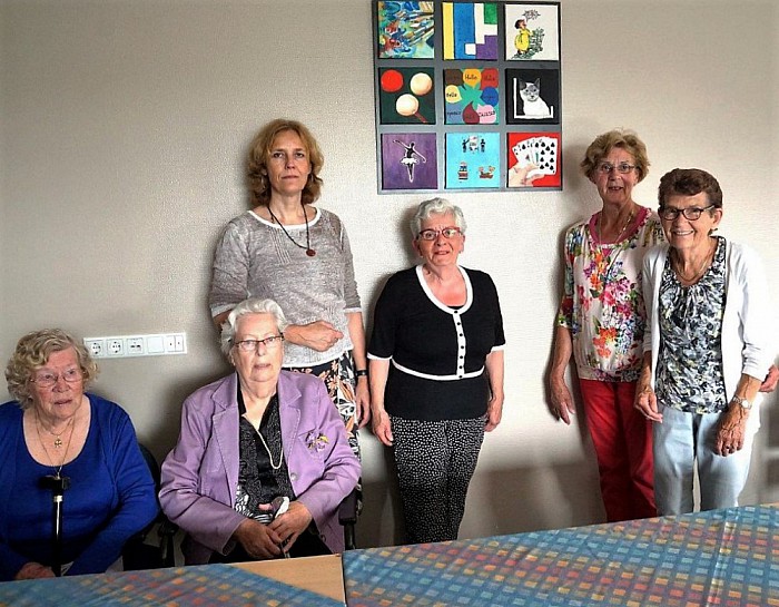 Schildersgroep sluit seizoen af met kunstwerk - Foto: Eigen geleverde foto
