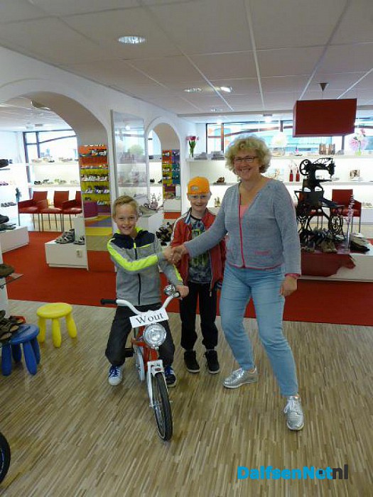 Wout en Boris Warnaar en Alice Plate