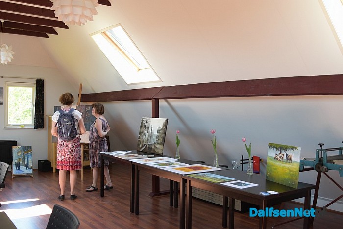 Kunst om Dalfsen zondag - Foto: Johan Bokma