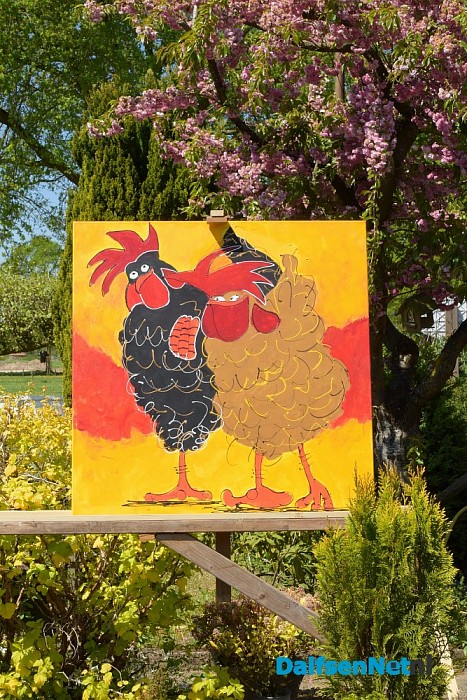 Kunst om Dalfsen zondag - Foto: Johan Bokma