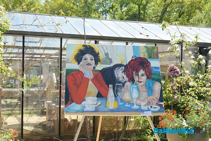 Kunst om Dalfsen zondag - Foto: Johan Bokma