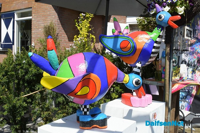 Kunst om Dalfsen zondag - Foto: Johan Bokma