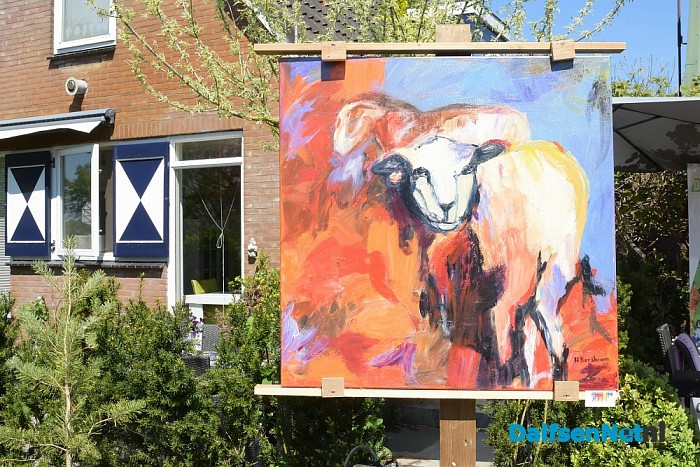 Kunst om Dalfsen zondag - Foto: Johan Bokma