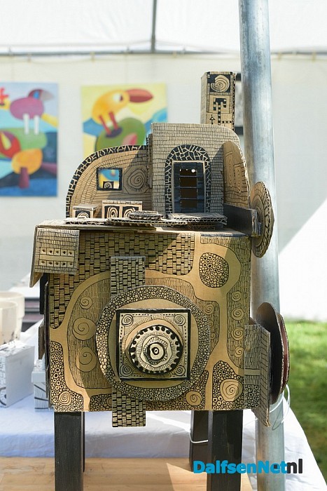 Kunst om Dalfsen zondag - Foto: Johan Bokma