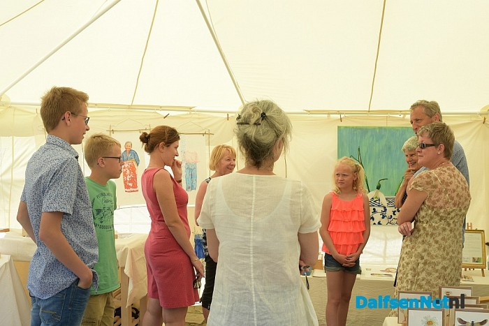 Kunst om Dalfsen zondag - Foto: Johan Bokma
