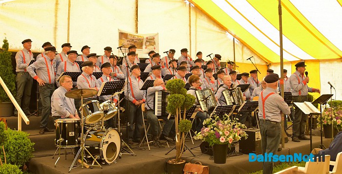 Zeer geslaagd Jubileumfeest ‘De Stuwzangers ‘ uit Vilsteren - Foto: Johan Bokma
