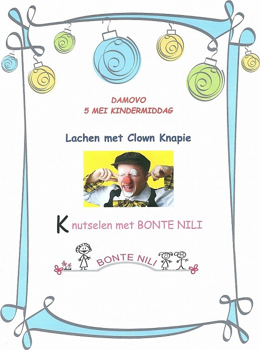 Damovo 5 mei kindermiddag - Foto: Eigen geleverde foto