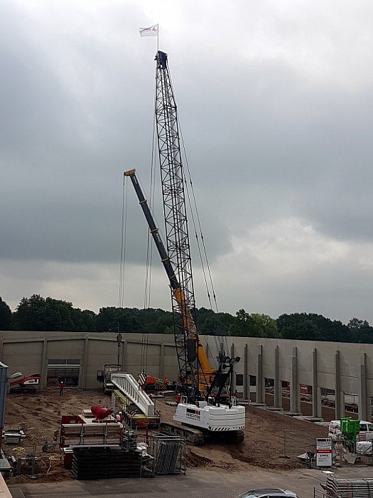 Hijswerk staalconstructie Tielbeke lemelerveld - Foto: Eigen geleverde foto