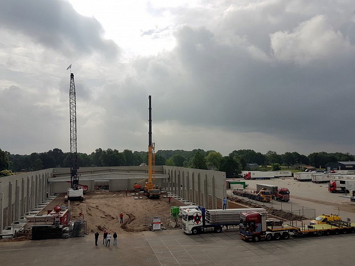 Hijswerk staalconstructie Tielbeke lemelerveld - Foto: Eigen geleverde foto