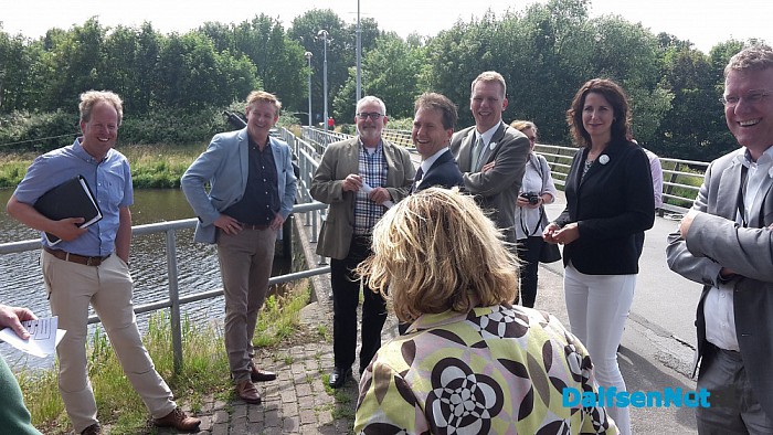 College GS bezocht ruimte voor de Vecht