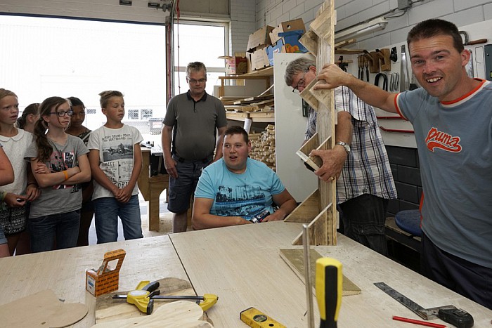 Prokkelweek bij Leerwerkcentrum Dalfsen - Foto: Paul Scholten