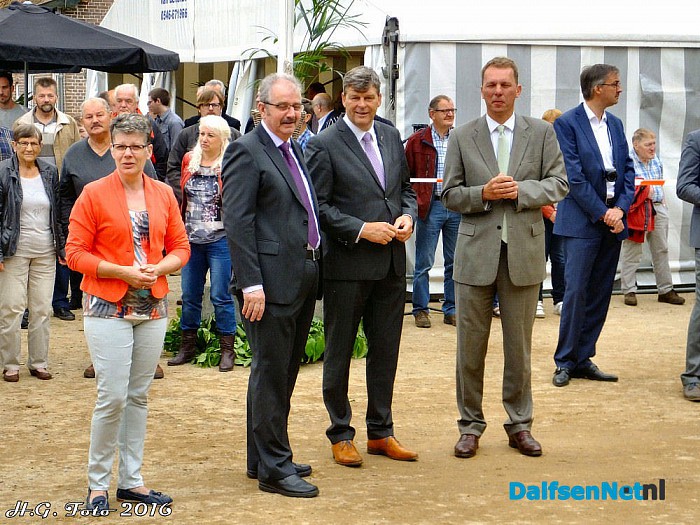 Ingebruikname Mestvergister Huisman. - Foto: H.G. Foto