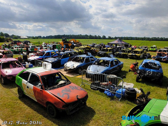 Autorodeo Oudleusen toch weer een succes.(Foto update) - Foto: H.G. Foto